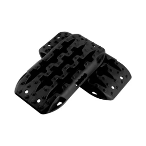 Starthulp bandenladder voor zand/modder/sneeuw tractiemat voor campers personenauto's vrachtwagens zwart 58 x 31 x 6 cm 2 stuks 1