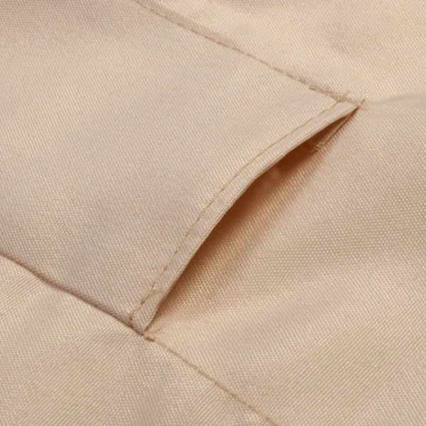 Sun canopy gebruikt lichtere dakbedekking voor shammelstoel beige 196 x 110 cm 2