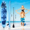 Sup board opblaasbaar stand up board paddle board blauw l 2