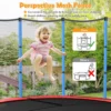 Trampoline voor kinderen kleuter trampoline met veilige bescherming net en spring pad binnen en buiten recreatieve trampoline blauw 6