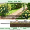 Tuinboog met metalen hekwerk voor klimplanten steun voor wijnstokken en bloemen decoratief tuinhek voor huwelijksceremonie 5
