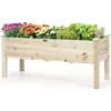 Verhoogd bed planter trog verhoogd fir bed verhoogd planter tuinset 120 x 43,5 x 51 cm 2