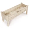 Verhoogd bed planter trog verhoogd fir bed verhoogd planter tuinset 120 x 43,5 x 51 cm 4