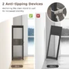 Vierkante plantenstandaard met 3 niveaus metalen plantenstandaard voor binnen 1 lade anti kantelsets zelfdragende hoekstandaard 4