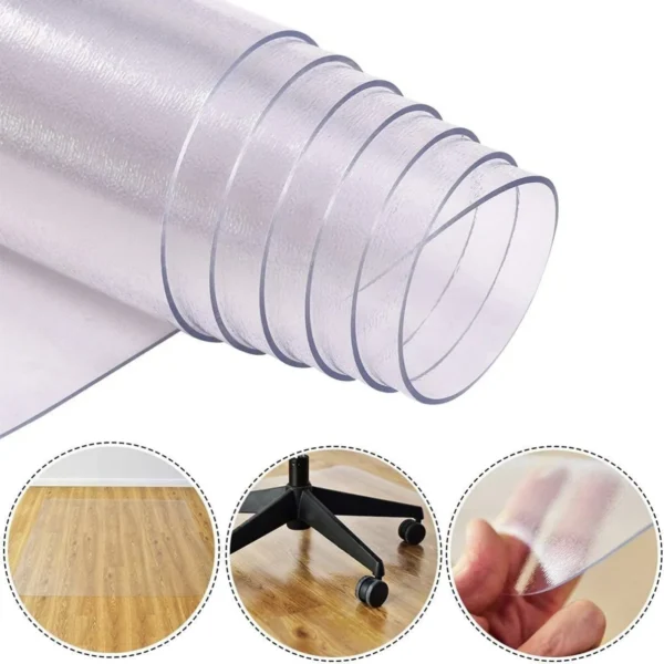 Vloerbeschermingsmat vloerbescherming bureaustoel ondertapijt beschermingsmat pvc 2 120 x 150 cm 1