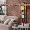 Vloerlamp plank moderne binnenverlichting met 3 level vloerlamp 160 x 26 x 26 cm 4