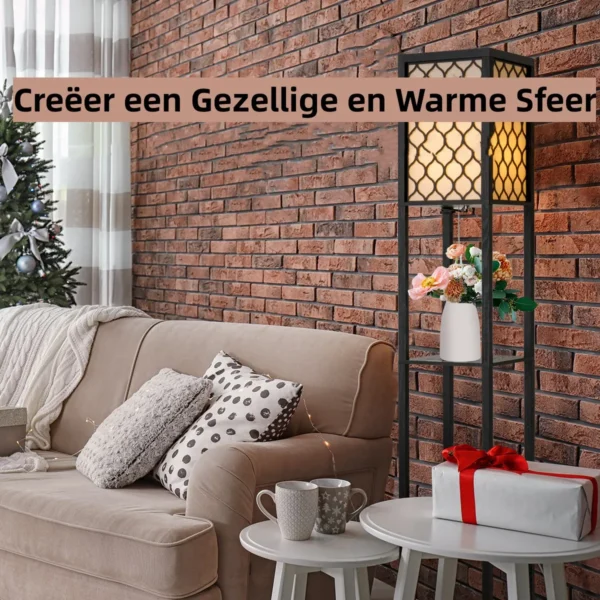 Vloerlamp plank moderne binnenverlichting met 3 level vloerlamp 160 x 26 x 26 cm 4