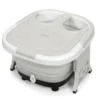 Voetbad massager voetbad whirlpool met regelbare verwarmingstemperatuur 42 x 40 x 24 cm grijs 1