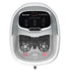 Voeten bad gemotoriseerde massager draagbare multifunctionele elektrische voeten bad met gemotoriseerde rol grijs 2