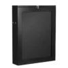 Wandtafel inklapbaar wandklaptafel met tafel multifunctionele bartafel eettafel wandmontage klapbureau keukentafel laptoptafel (zwart) 4