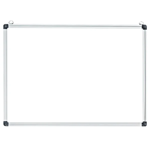Whiteboard magneetbord schrijfbord wandbord memobord met aluminium frame (70x50 cm) 3