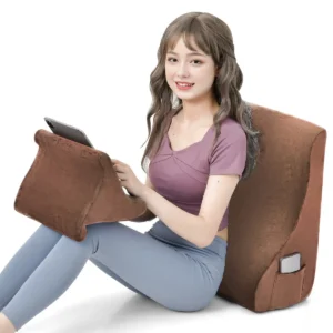 Wigkussenset verwijderbaar en wasbaar ergonomisch ontwerp nek/rug/been ondersteuning multi kinetisch combinatie kussen bruin 1
