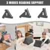 Wigkussenset verwijderbaar en wasbaar ergonomisch ontwerp nek/rug/been ondersteuning multi kinetisch combinatie kussen grijs 5