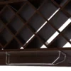 Wijnrek met wijnglashouder glazenrek flessenrek wijnstandaard flessenstandaard hangend wijnrek wijnfleshouder bruin 6