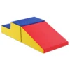 Zachte bouwstenen gigantische bouwstenen grote bouwstenen bouwstenen schuimbouwstenen rood en blauw 2