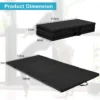 Zachte vloermat gymnastiekmat inklapbaar yogamat met klittenbandsluiting en 2 handgrepen 240 x 120 x 5 cm 3