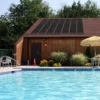 Zonnepaneel zwembadverwarming 500 x 75 cm zonne verwarming van uv bestendige kunststof voor zwembaden tot 21,5l 3