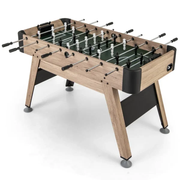 138 Cm Tafelvoetbaltafel Arcade Voetbaltafel 2 Ballen 26 Spelers 2 Score Markers Verstelbare Poten Voor Kinderen En Volwassenen