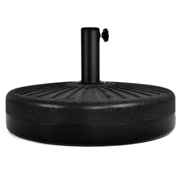 23L Ronde Water Gevulde Patio Parasolvoet φ51cm Zwaargewicht Standaardzelf-Vulbare Buiten Markt Paraplu Houder