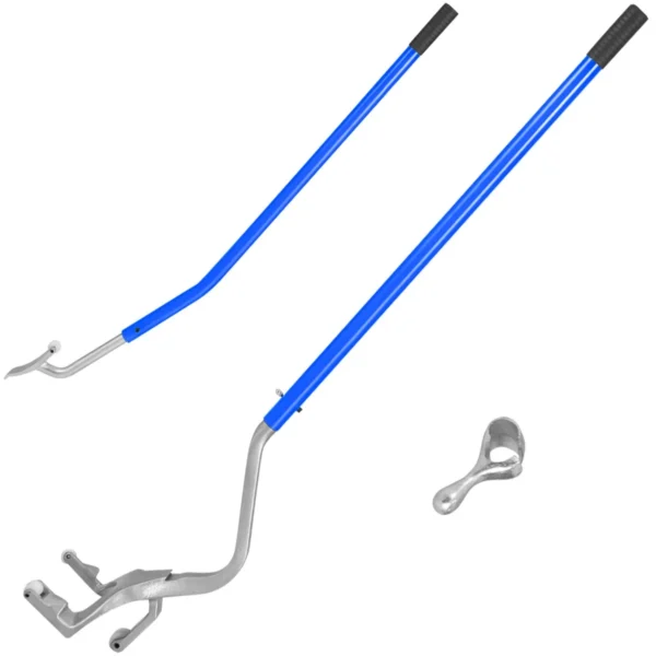 44 Cm Tot 62 Cm Bandendemontagegereedschap Met Stalen Kralenhouder Gereedschapsset Voor Het Verwijderen Van Vrachtwagenbanden Blauw