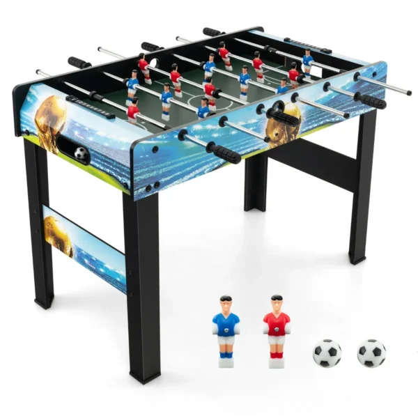 94 Cm Mini Tafelvoetbalspel Tafelvoetbaltafel Met Puntenteller Afneembare Poten Voor Volwassenen En Kinderen Voor Speelzalen Feestjes
