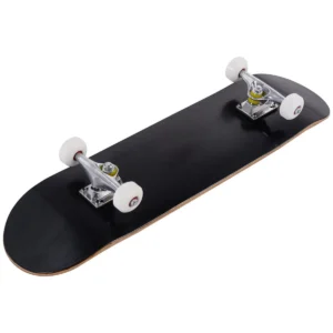 Kleine Kruisers Skateboard Kruiser Esdoorn Dek Korte Bord Ontworpen Voor Kinderen Tieners En Volwassenen-Zwart