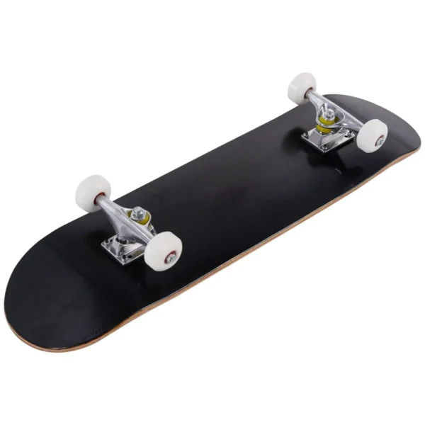 Kleine Kruisers Skateboard Kruiser Esdoorn Dek Korte Bord Ontworpen Voor Kinderen Tieners En Volwassenen-Zwart