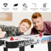 Lucht aangedreven hockey speltafel set met elektronische led score teller 2 pucks 2 pushers 2 doeldozen 42 inch tafelmodel air hockey tafel 5