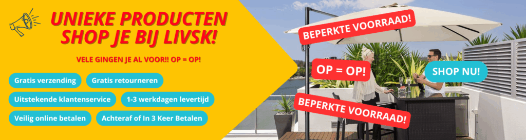 Unieke produchten shop je bij livsk