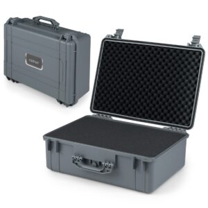 Livsk costway 56 x 44 x 22 cm waterdichte doos stevige droogdoos