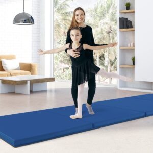 Livsk costway trainingsstang voor kinderen en opvouwbare mat opvouwbare driehoekige stang en opvouwbare mat met handgrepen